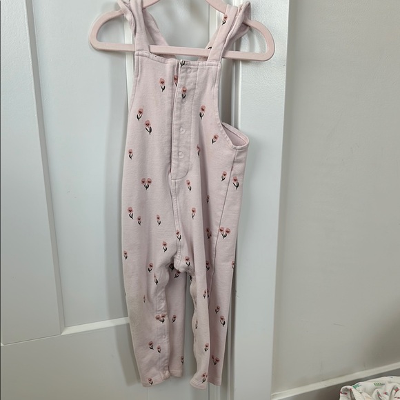 Angel Dear Front Snap Ruffle Overalls - Picture 4 of 7